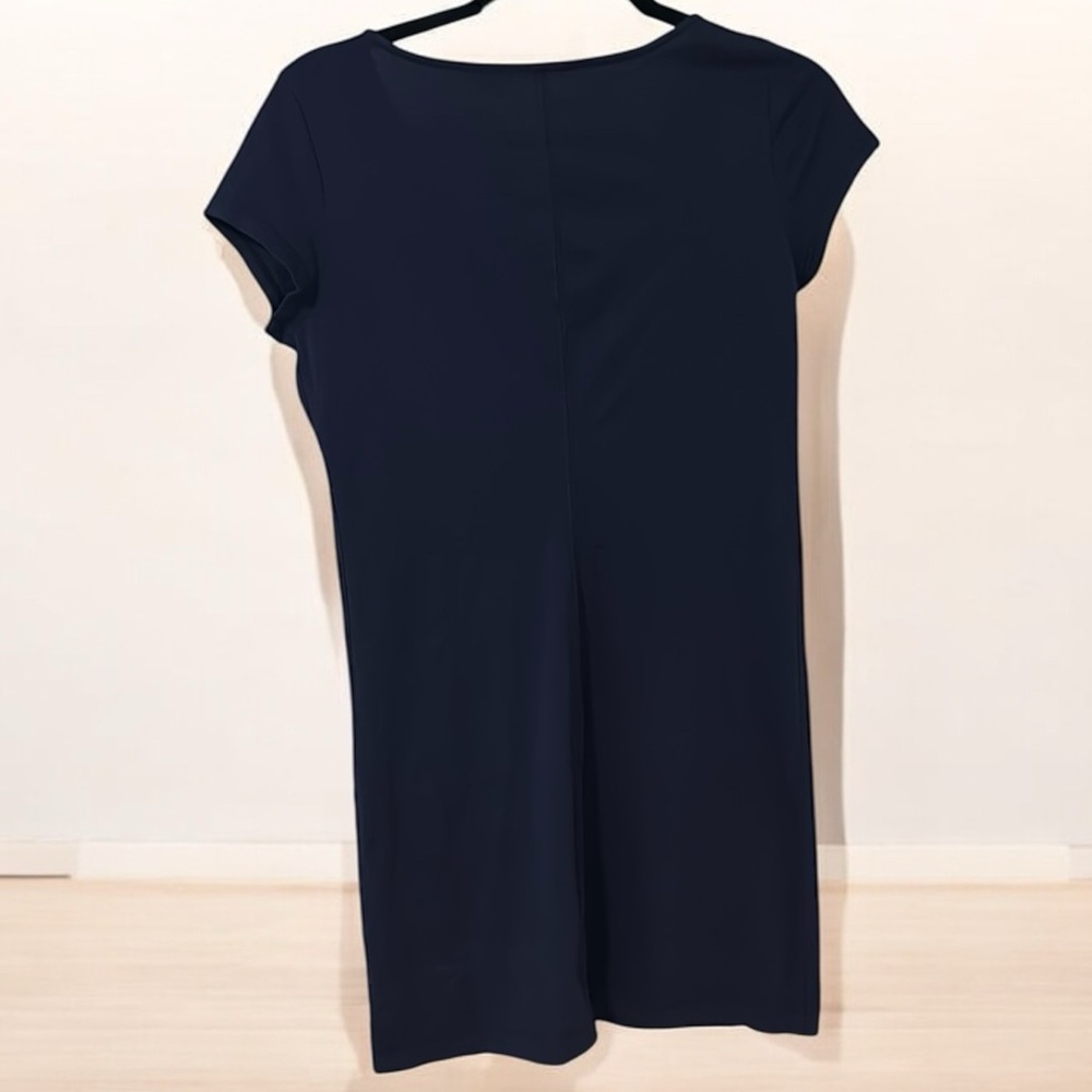 Lilly Pulitzer Navy Mini Dress with White Trim - Picture 6 of 9
